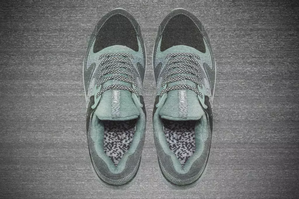 END Saucony Grid 9000 White Noise