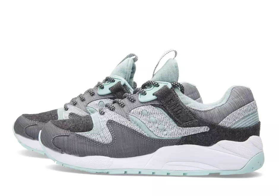 TMIEM Ħwejjeġ x Saucony Grid 9000 White Noise