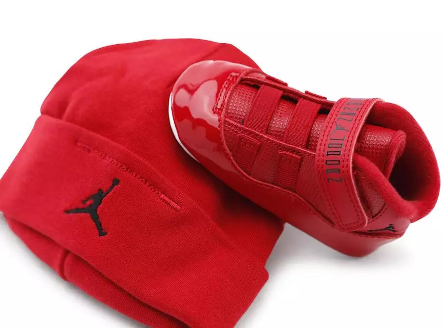 Air Jordan 11 Uşaq İdman Zalı Red Midnight Navy