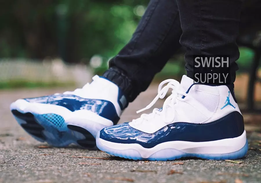 UNC Air Jordan 11 Midnight Marine