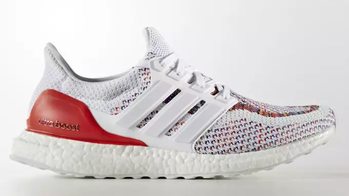 adidas Ultra Boost Mehrfarbig Weiß Rot