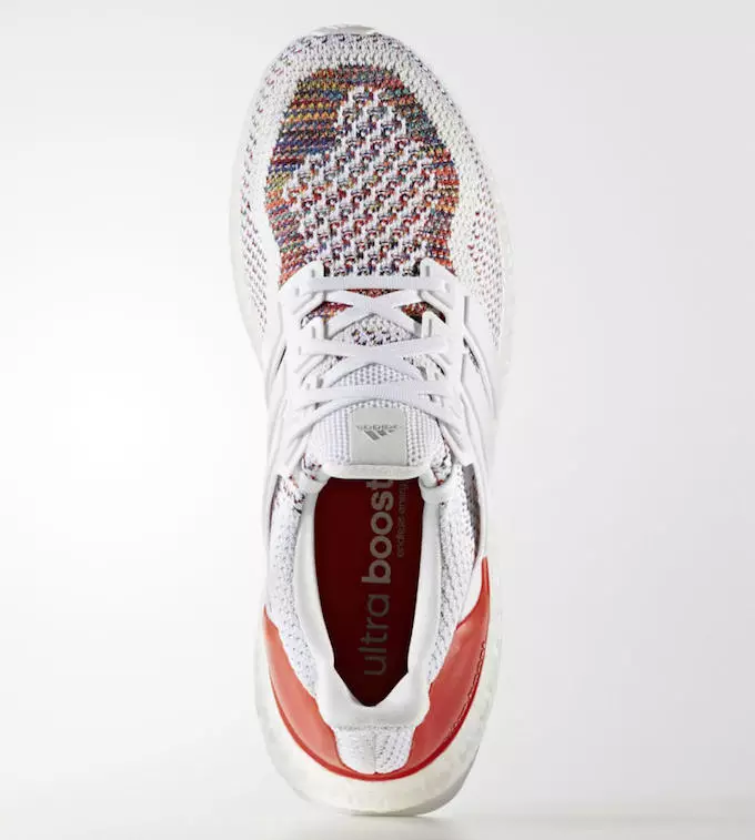 Adidas Ultra Boost Multicolor Branco Vermelho