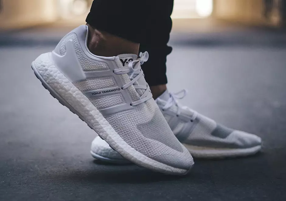 adidas Y-3 Pure Boost Triple Bianche