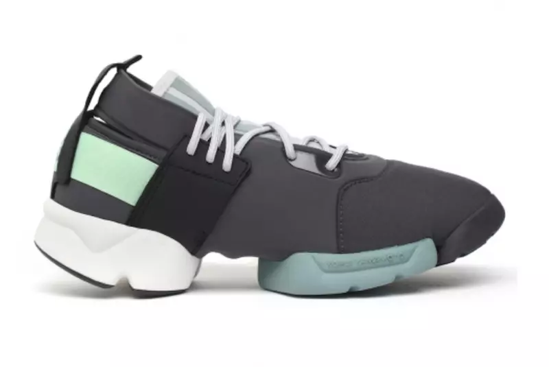 adidas Y-3 Kydo în gri și verde