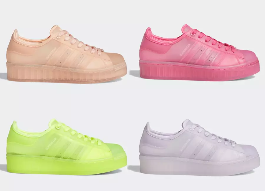 adidas Superstar Jelly Styles wypuszczane na lato