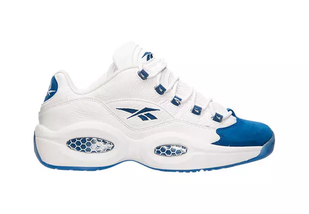 Reebok Question Low Blue Toe