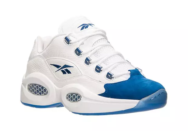 Reebok Question Low Blue Toe