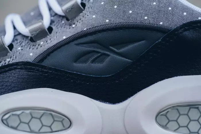 Reebok Question Low R13 Carbon Aqua