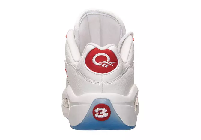 Reebok Question Low OG Nubuck Blanco Rojo