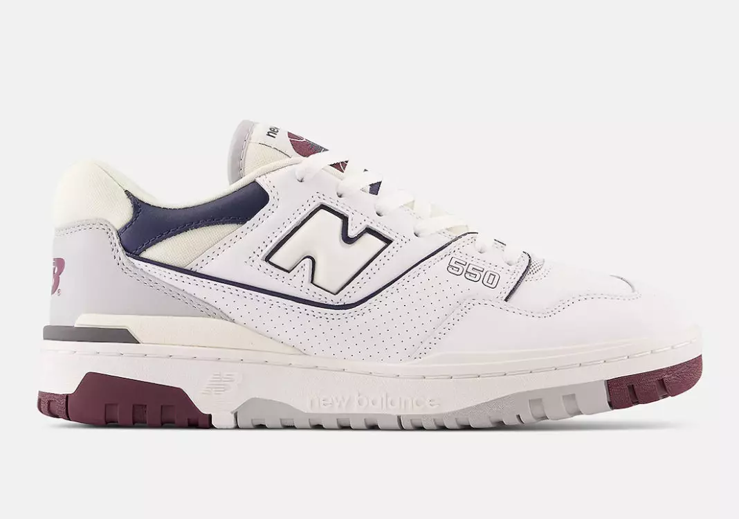 New Balance 550 White Natural Indigo BB550PWB Data ta 'Ħruġ