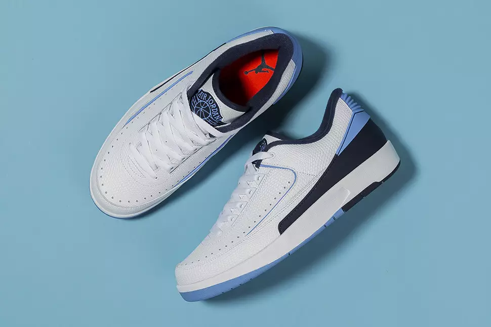 Air Jordan 2 Донишгоҳи пасти кабуд