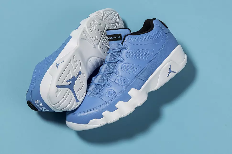 Air Jordan 9 Düşük Üniversite Mavisi