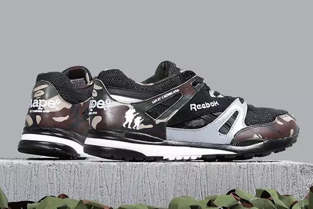 AAPE by A Bathing Ape x Reebok ვენტილატორის გამოშვების თარიღი