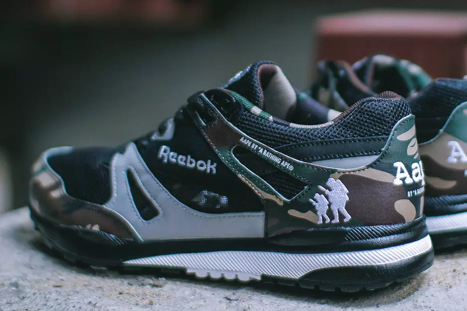 AAPE iš A Bathing Ape Reebok ventiliatorius