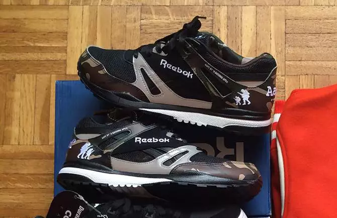 AAPE by A Bathing Ape x Reebok ventilátor