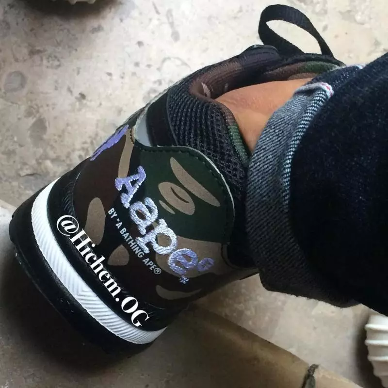 AAPE från A Bathing Ape x Reebok Ventilator