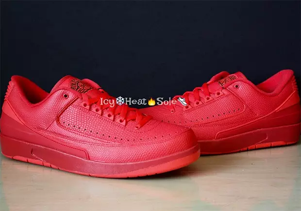 Air Jordan 2 Baixo Vermelho