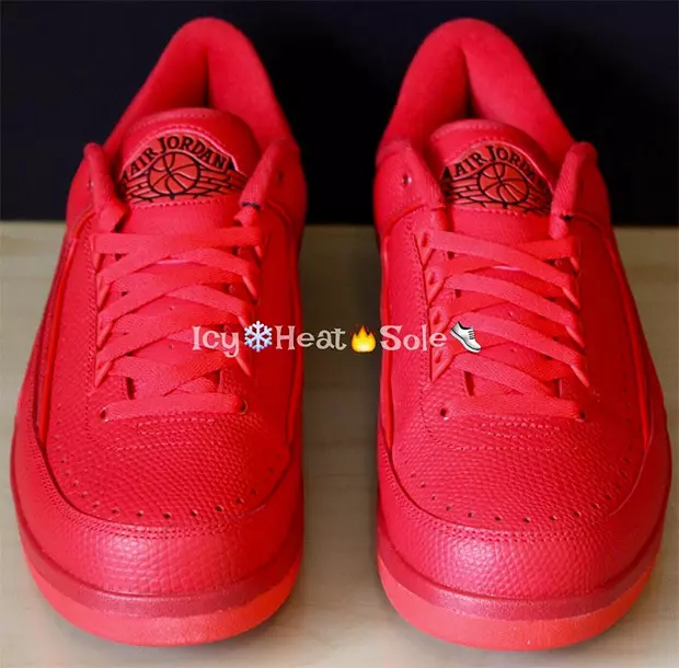 Air Jordan 2 Faible Rouge