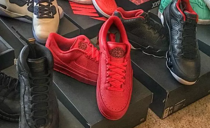 Air Jordan 2 Faible Rouge