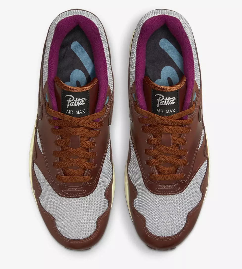 Patta x Nike Air Max 1 Dark Russet DO9549-200 išleidimo data