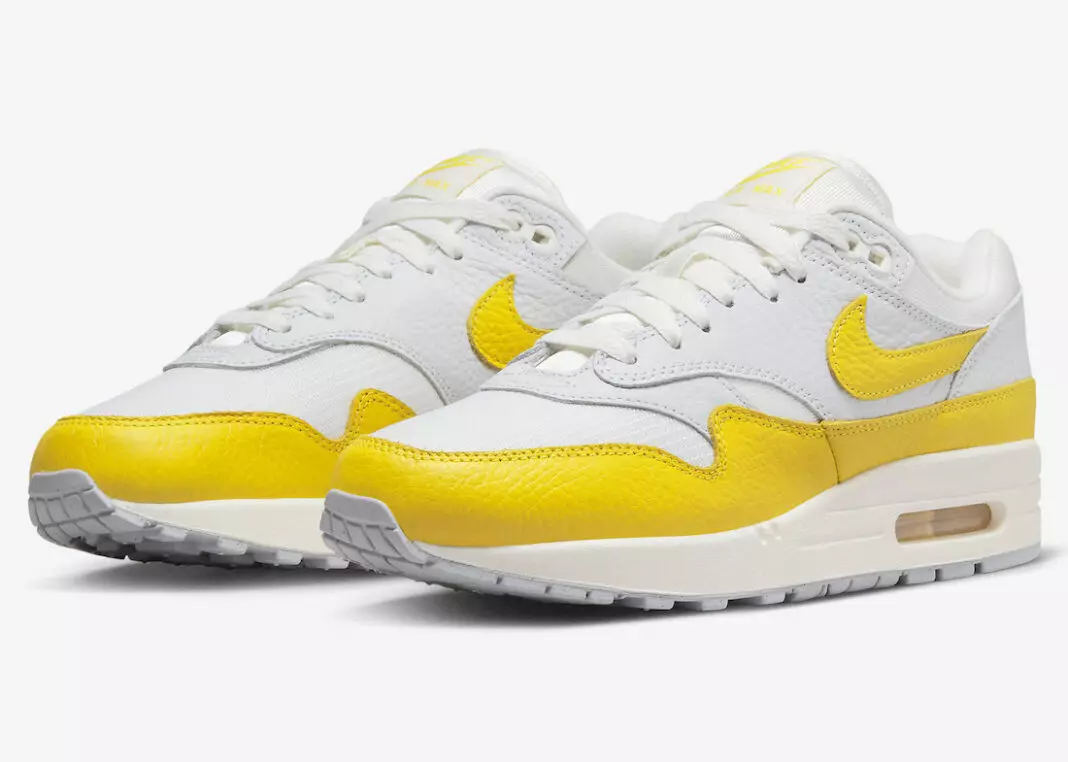 Nike Air Max 1 White Yellow DX2954-001 Útgáfudagur