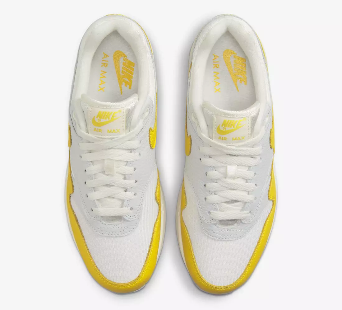 Nike Air Max 1 White Yellow DX2954-001 Թողարկման ամսաթիվ