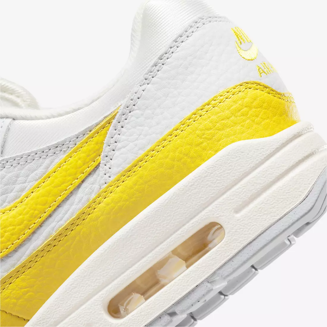 Nike Air Max 1 Branco Amarelo DX2954-001 Data de lançamento