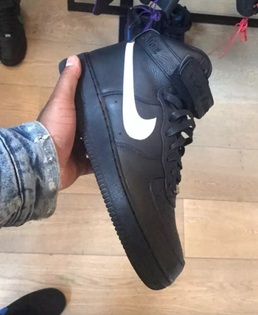 VLONE x Nike Air Force 1 Өндөр Хар Цагаан