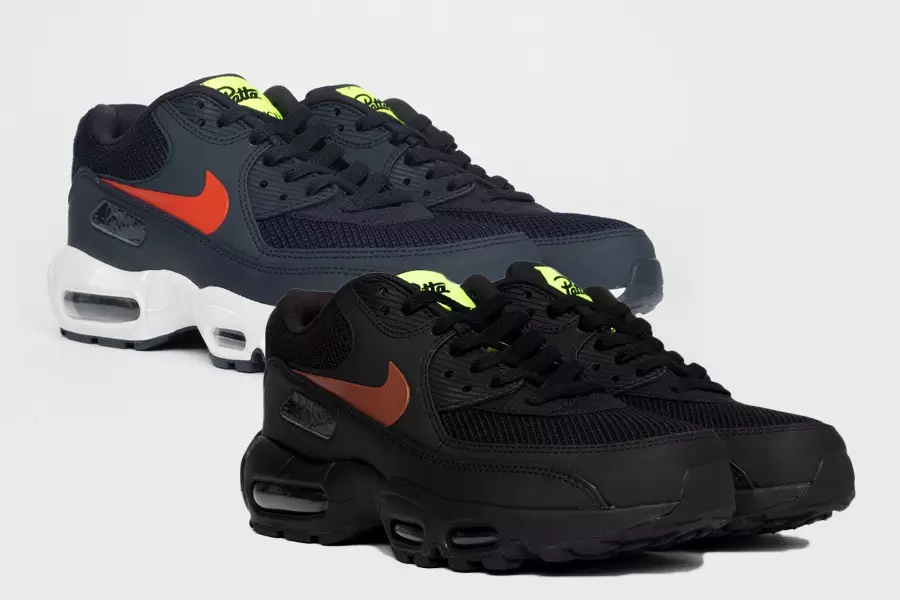 Detaljeret kig på Patta x Nike Air Max 90 x 95 Pack 5087_1