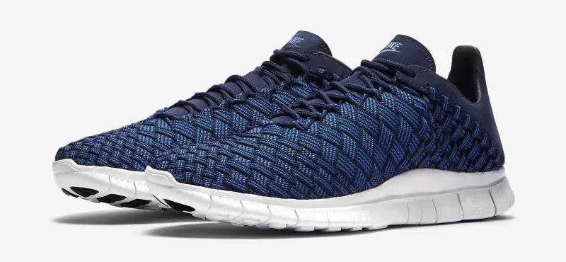 חבילת מזרקה כחולה של Nike Free Inneva Woven