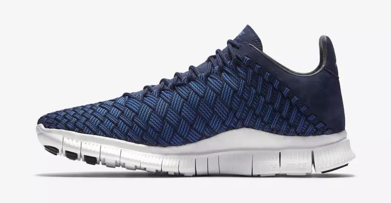 חבילת מזרקה כחולה של Nike Free Inneva Woven