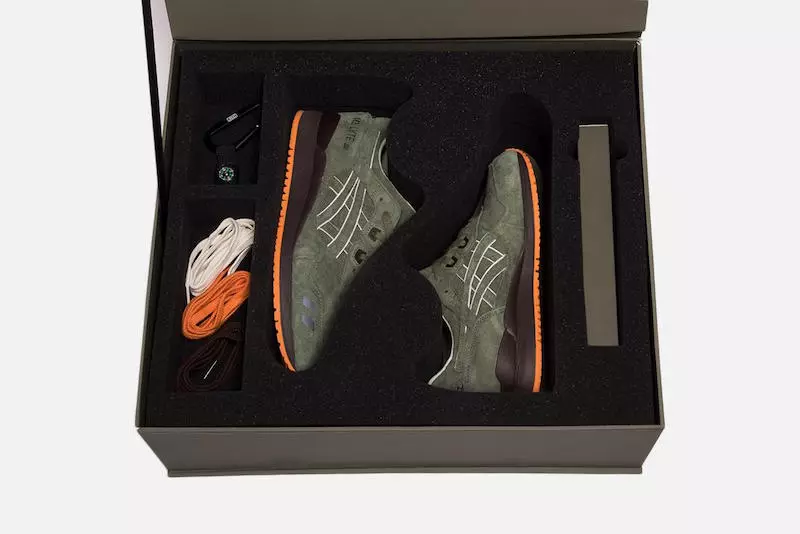 Kith ASICS Gel Lyte III Milice lososových prstů k dispozici