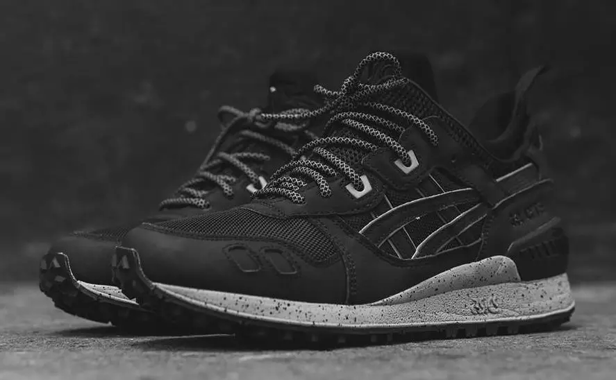 ASICS Gel Lyte III Boot Mid Top Black Grey