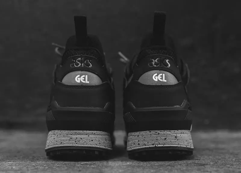 ASICS Gel Lyte III Mid Top Boot Black Grey