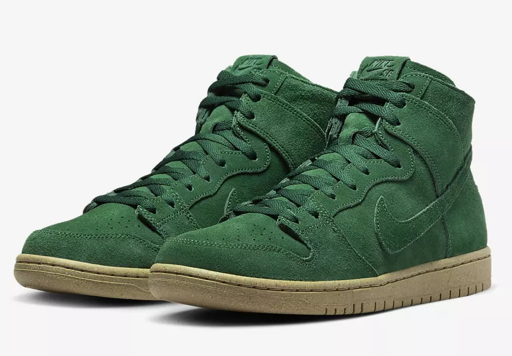 Nike SB Dunk High Decon Gorge Green DQ4489-300 ဖြန့်ချိသည့်ရက်စွဲ