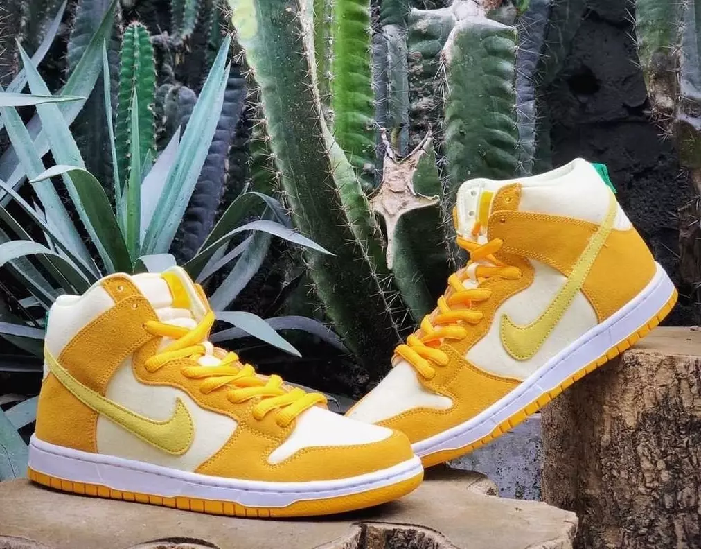 Nike SB Dunk High Pineapple DM0808-700 Releasedatum