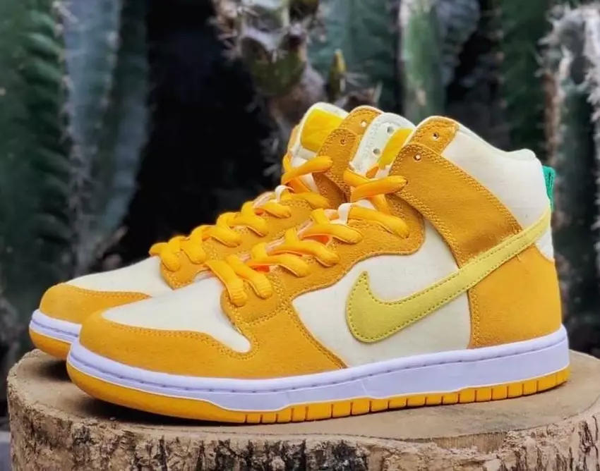 Nike SB Dunk Ard Pineapple DM0808-700 Dáta Eisiúna