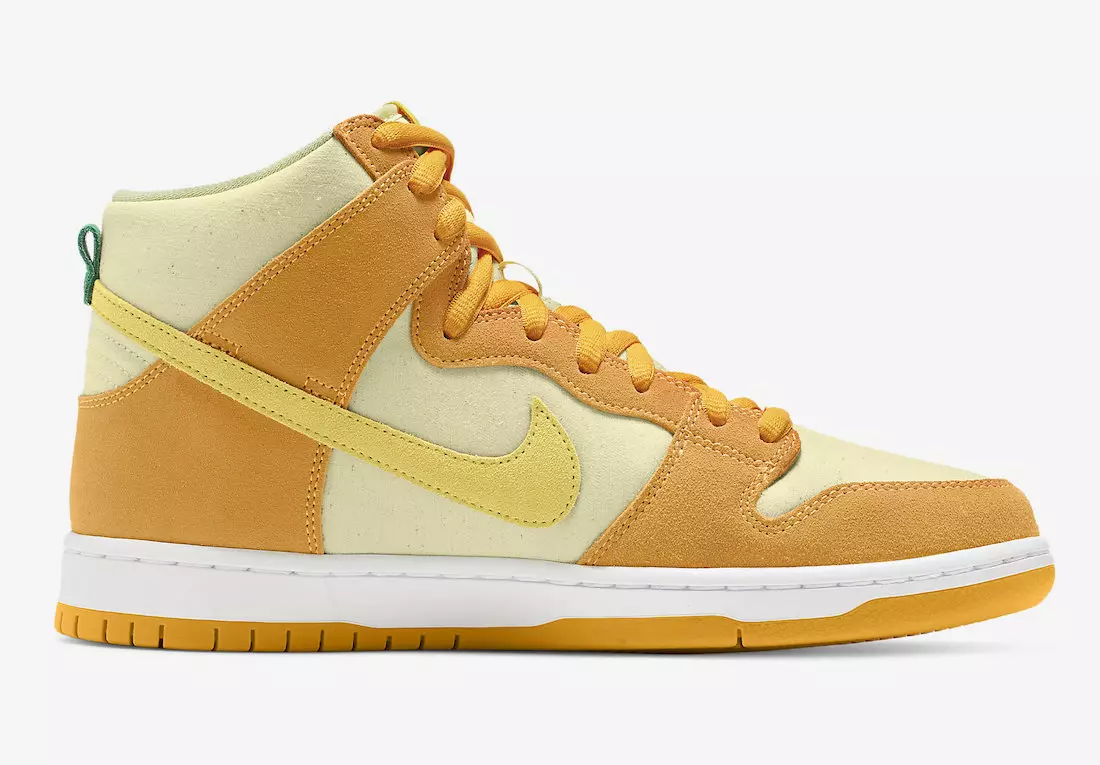 Nike SB Dunk High Pineapple DM0808-700 Väljalaskekuupäev Hind