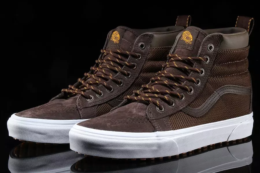 Vans Sk8-Hi MTE ყავისფერი ნარინჯისფერი