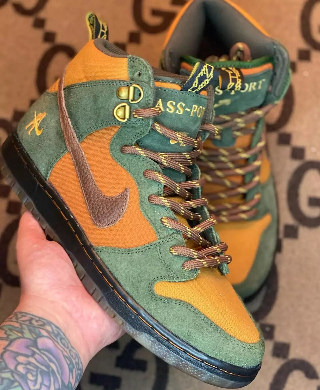 Pass~Port Nike SB Dunk High Workboot Data ta' Rilaxx