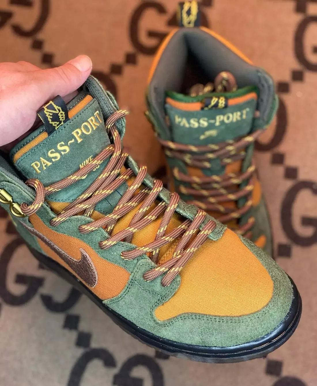 Pass~Data e lëshimit të portit Nike SB Dunk High Workboot