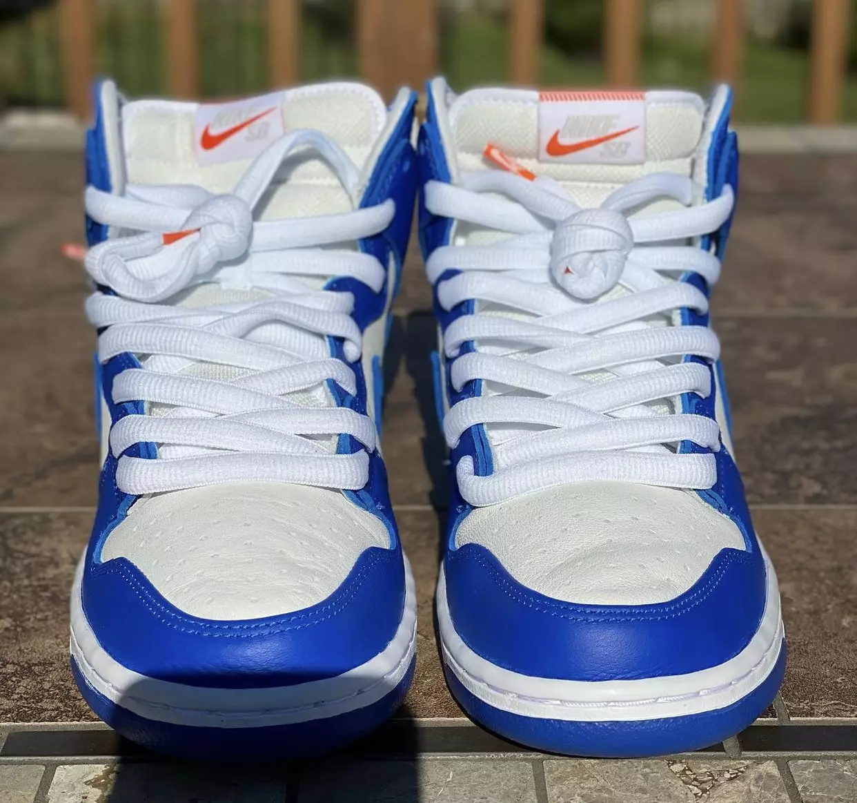 Nike SB Dunk High Pro ISO Orange Label Kentucky Blue Data di rilascio