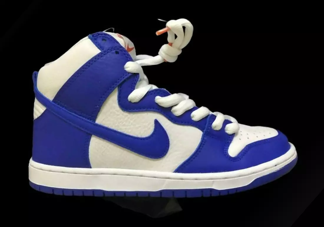 Nike SB Dunk High Pro Πορτοκαλί ετικέτα ISO με μπλε λευκό Ημερομηνία κυκλοφορίας