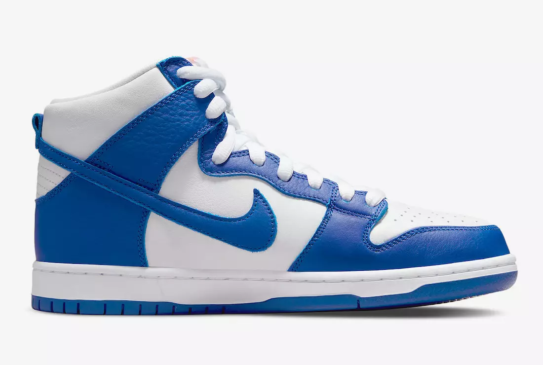 Nike SB Dunk High Pro ISO Kentucky Blue White DH7149-400 väljalaskekuupäev