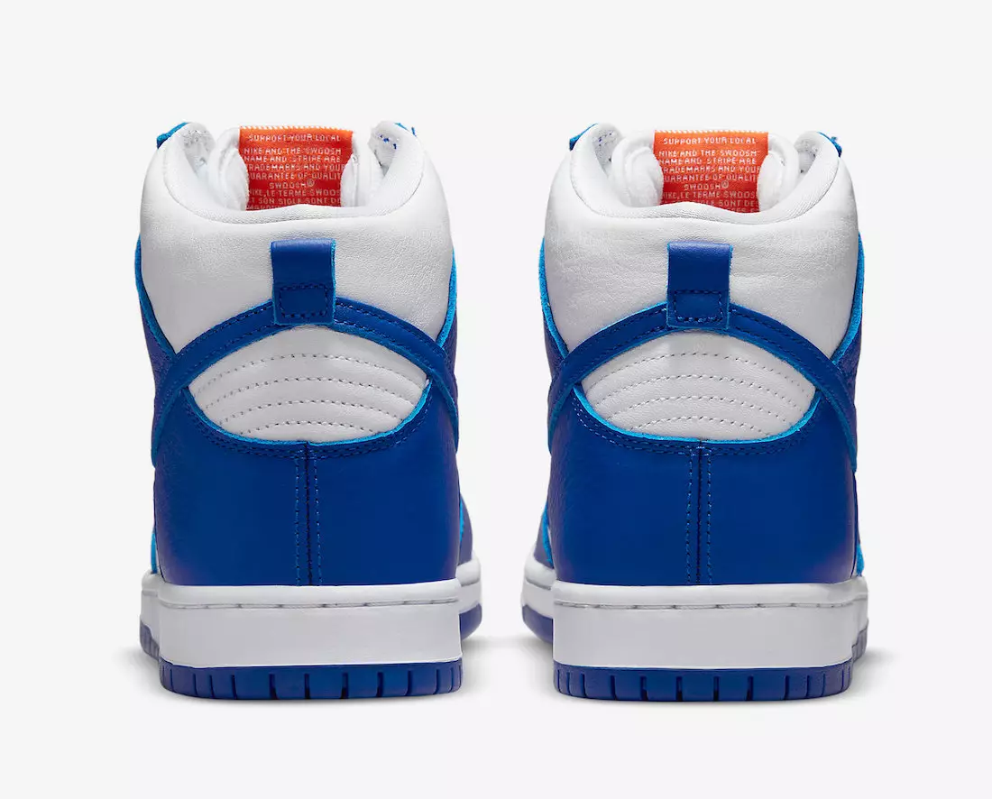 Nike SB Dunk High Pro ISO Kentucky Blue White DH7149-400 Data e publikimit