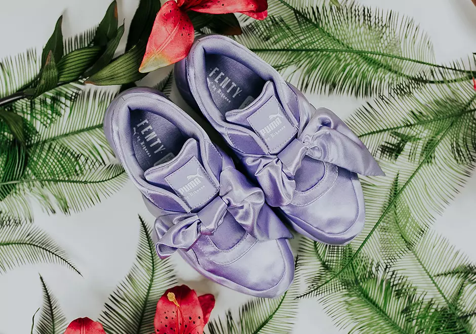 Rihanna PUMA Fenty Bow Violet Rose