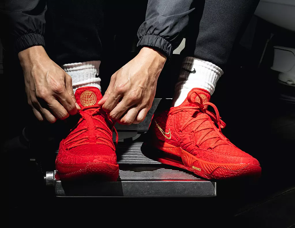 Titan Nike LeBron 17 Low Red CD5008-600 Дата выпуску