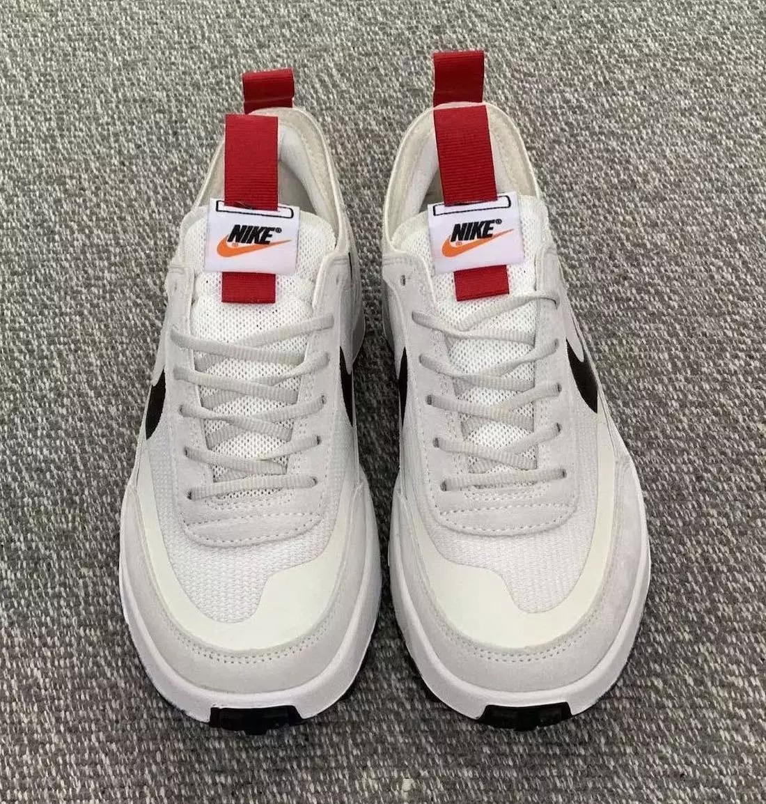 Tom Sachs NikeCraft Pantof de uz general Alb Negru DA6672-400 Data lansării