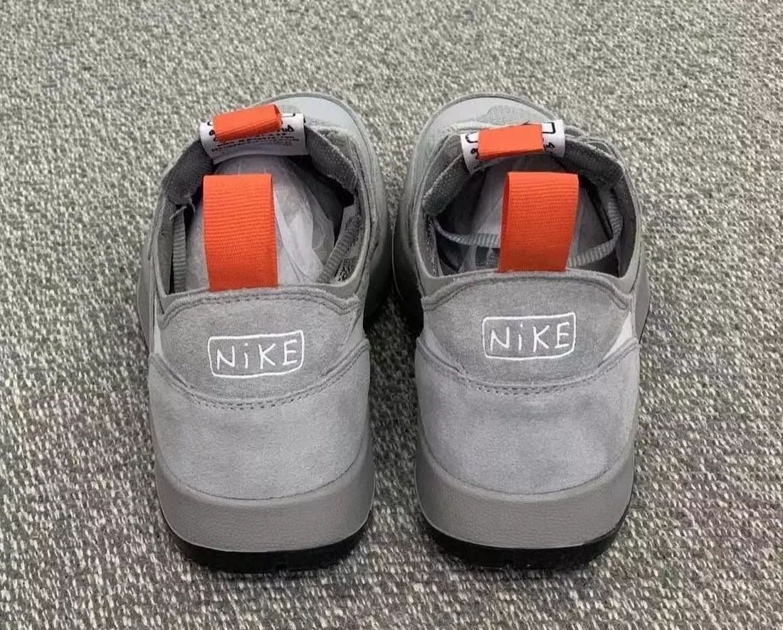 Tom Sachs NikeCraft אַלגעמיינע ציל גריי שוך DA6672-100 מעלדונג טאָג