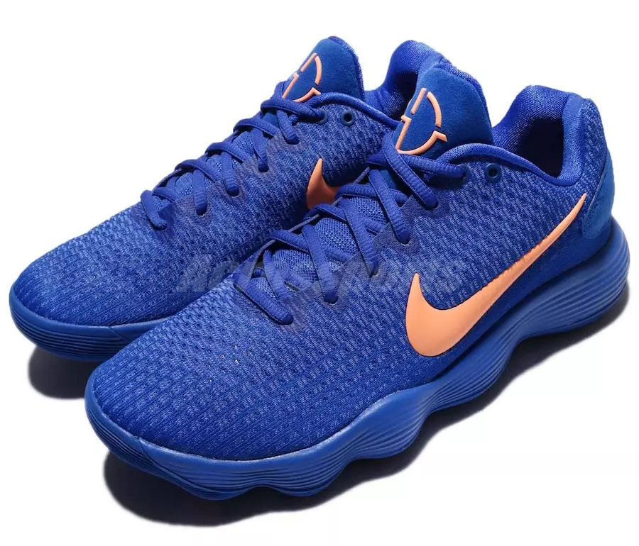 Сині кросівки Nike Hyperdunk 2017 Low Racer 897637-401